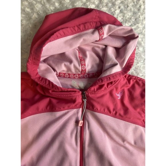 New Balance Susan G Komen Womens Jacket Size L Pinks Lightweight - Picture 14 of 16